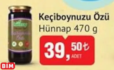 HÜNNAP KEÇİBOYNUZU ÖZÜ HÜNNAP KEÇİBOYNUZU ÖZÜ